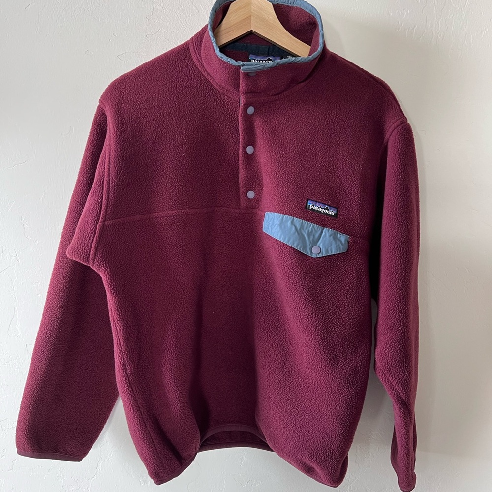 Vintage Patagonia Synchilla Snap T Pullover Y2K Made in USA